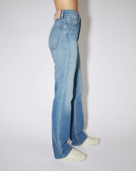 NOWT ACNE Studios Women 1977 High Rise Organic Japanese denim Bootcut Italy 28 - Picture 3 of 11